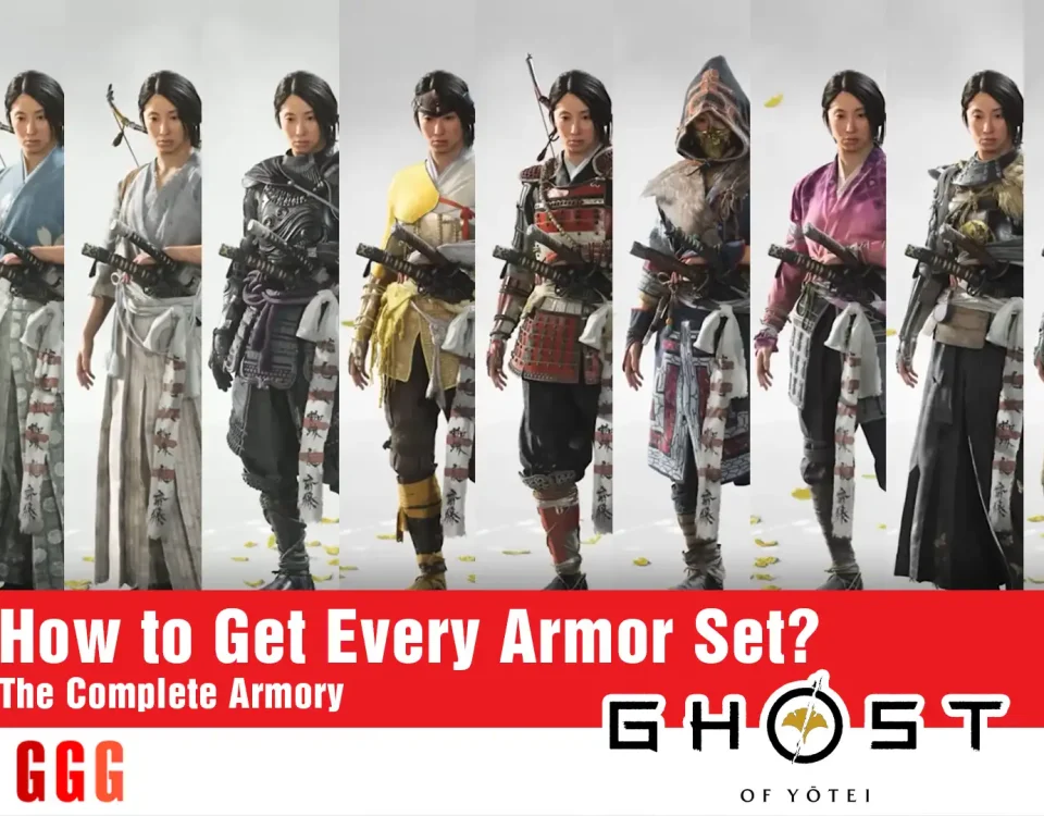 2 get All Armor Sets in Ghost of Yotei