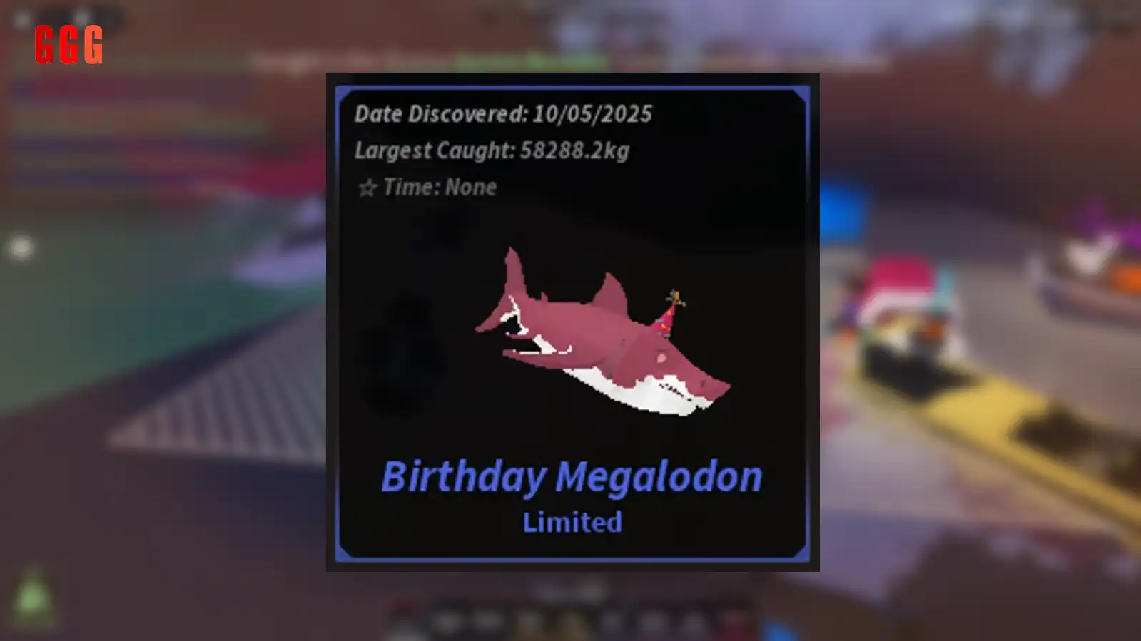 2 GET BIRTHDAY MEGALODON in FISCH