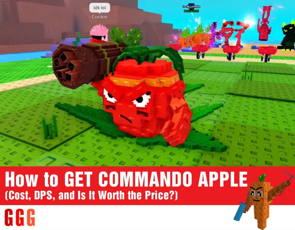 Tier-S Plant Power: How to GET COMMANDO APPLE in Plants Vs Brainrots 57 2 get COMMANDO APPLE in Plants Vs Brainrots