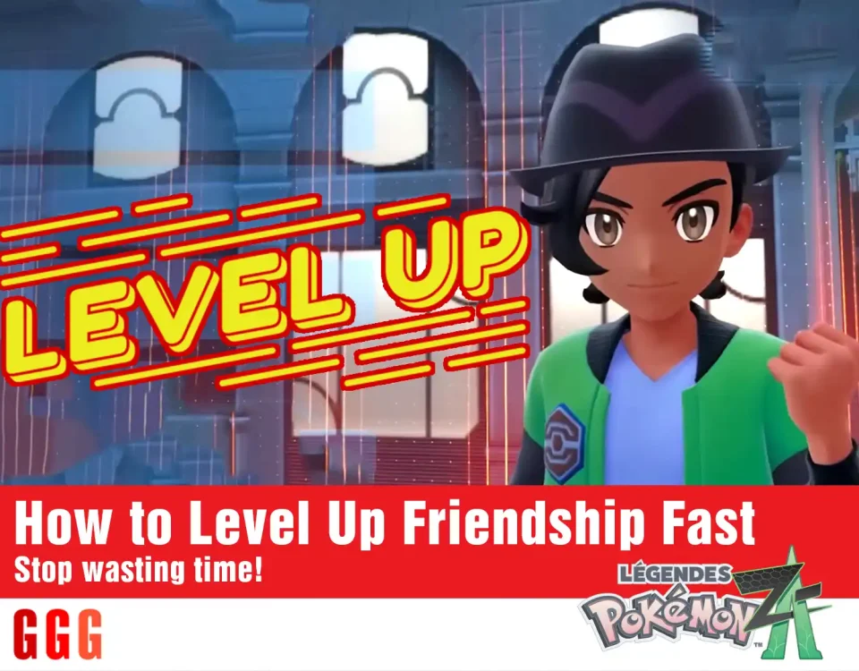 2 Leveling Up Friendship in Pokémon Legends Z-A