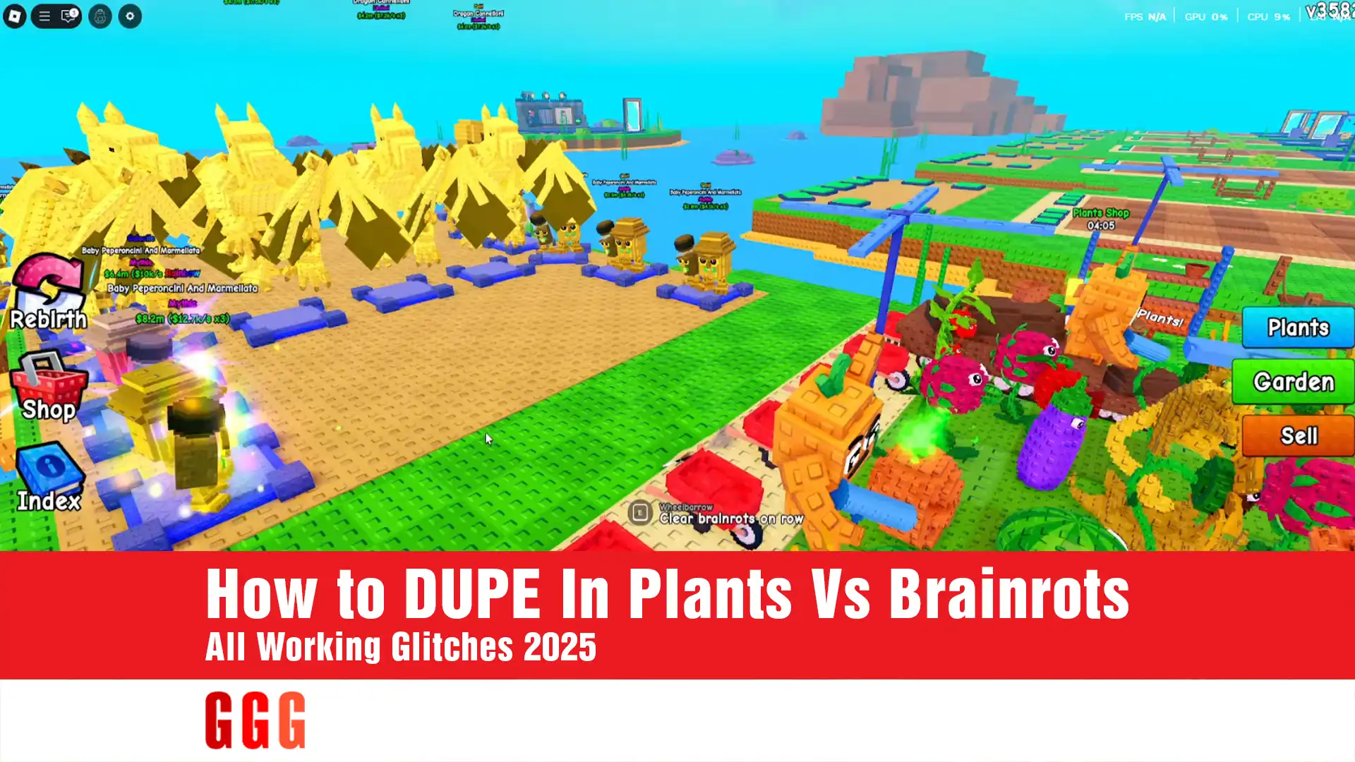 3 Duplicate Items In Plants Vs Brainrots
