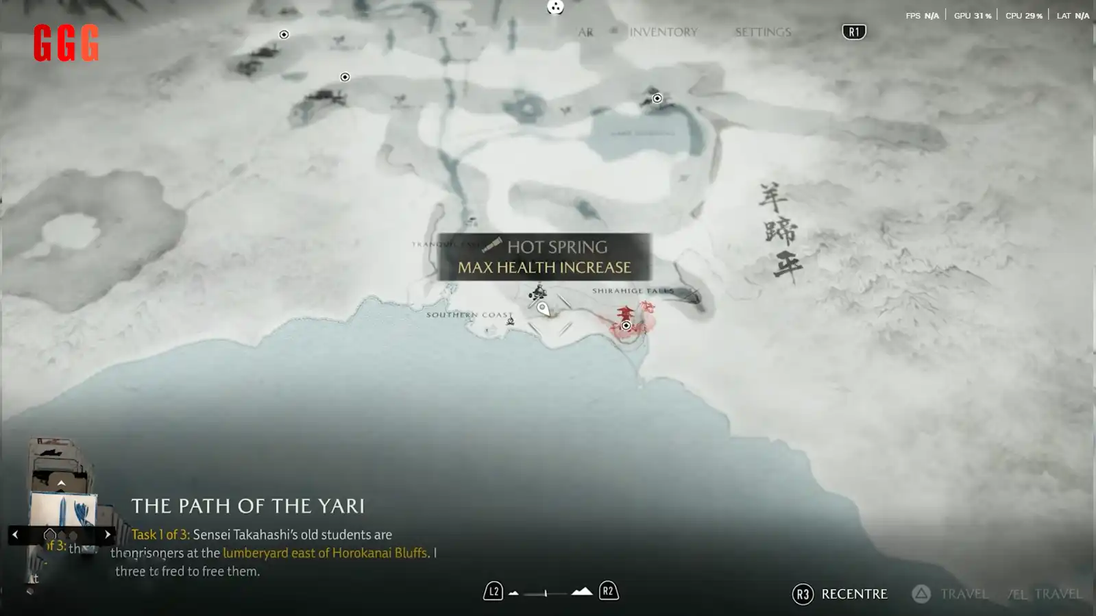 3 every Hot Spring Location in Ghost of Yotei