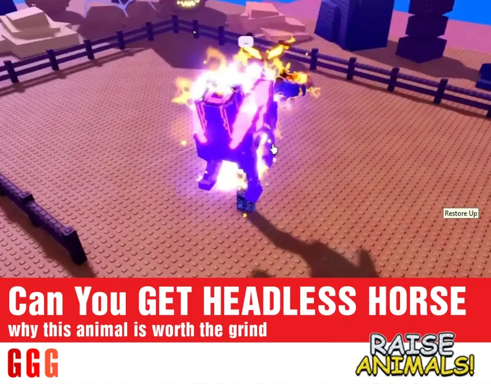 3 GET HEADLESS HORSE in Raise Animals