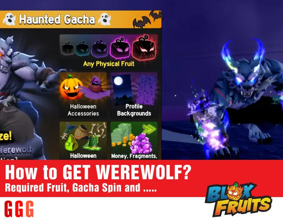 3 GET WEREWOLF in Blox Fruits