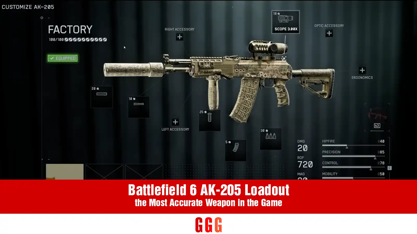 4 Battlefield 6 AK-205 Loadout