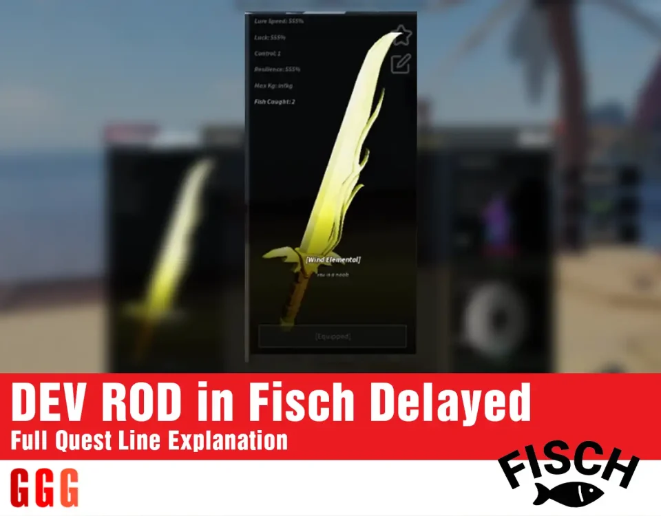 4 DEV ROD in Fisch