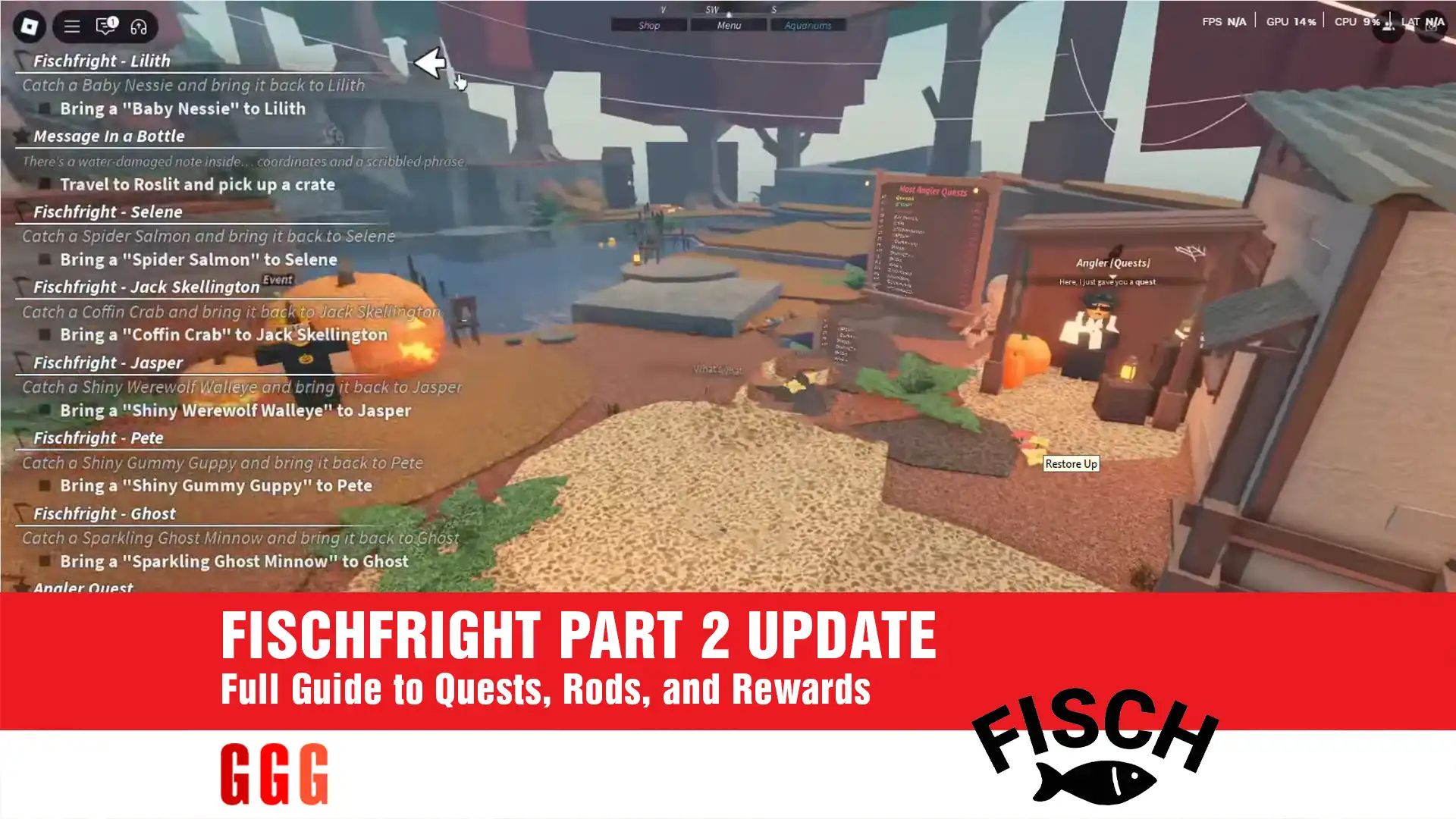 4 FISCHFRIGHT PART 2 UPDATE In Fisch