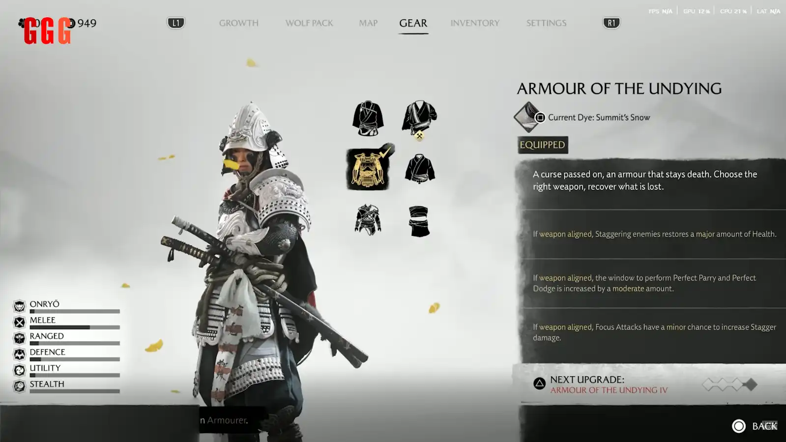 4 Get Every Armor Set in Ghost of Yotei Undying Armor