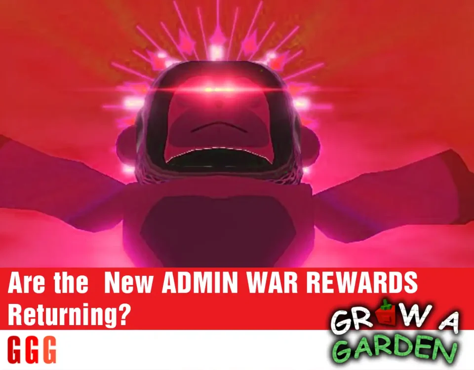 4 Grow a Garden New ADMIN WAR