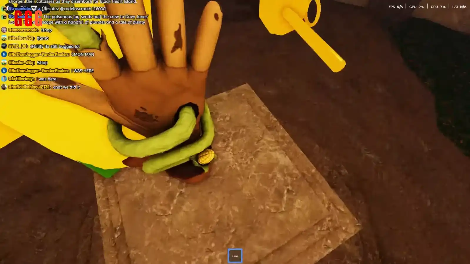 4 HARVESTER Glove in Slap Battles
