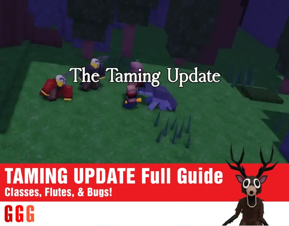 4 PET TAMING UPDATE in 99 Nights In The Forest