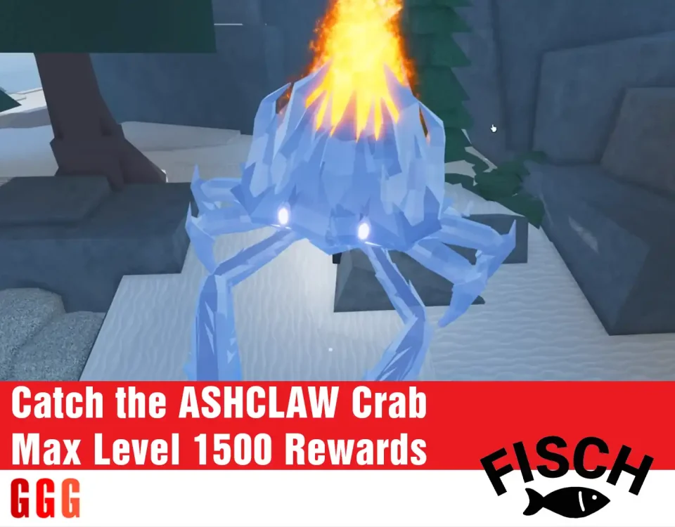 Catch The ASHCLAW Complete Guide and Max Level 1500 Rewards in Fisch 67 5 ASHCLAW Full Guide in Fisch