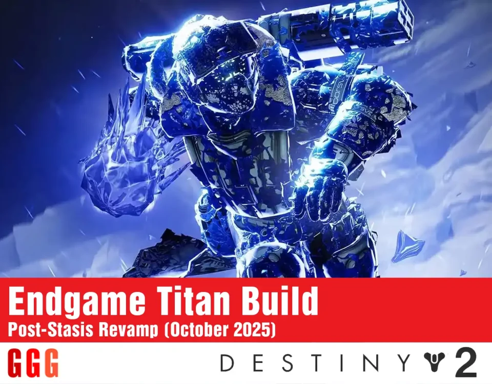 The Endgame Titan Build of Destiny 2 Post-Stasis Revamp 3 5 best Titan Build in Destiny 2