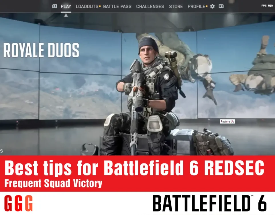 6 Best Tip in Battlefield 6 REDSEC