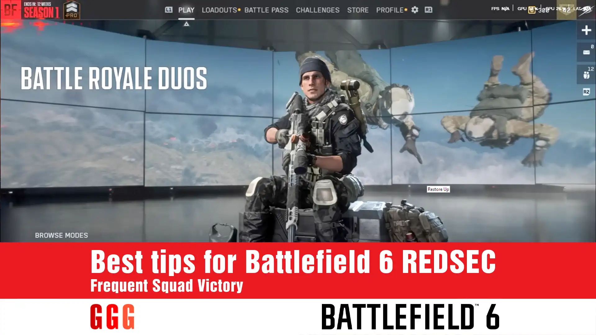 6 Best Tip in Battlefield 6 REDSEC