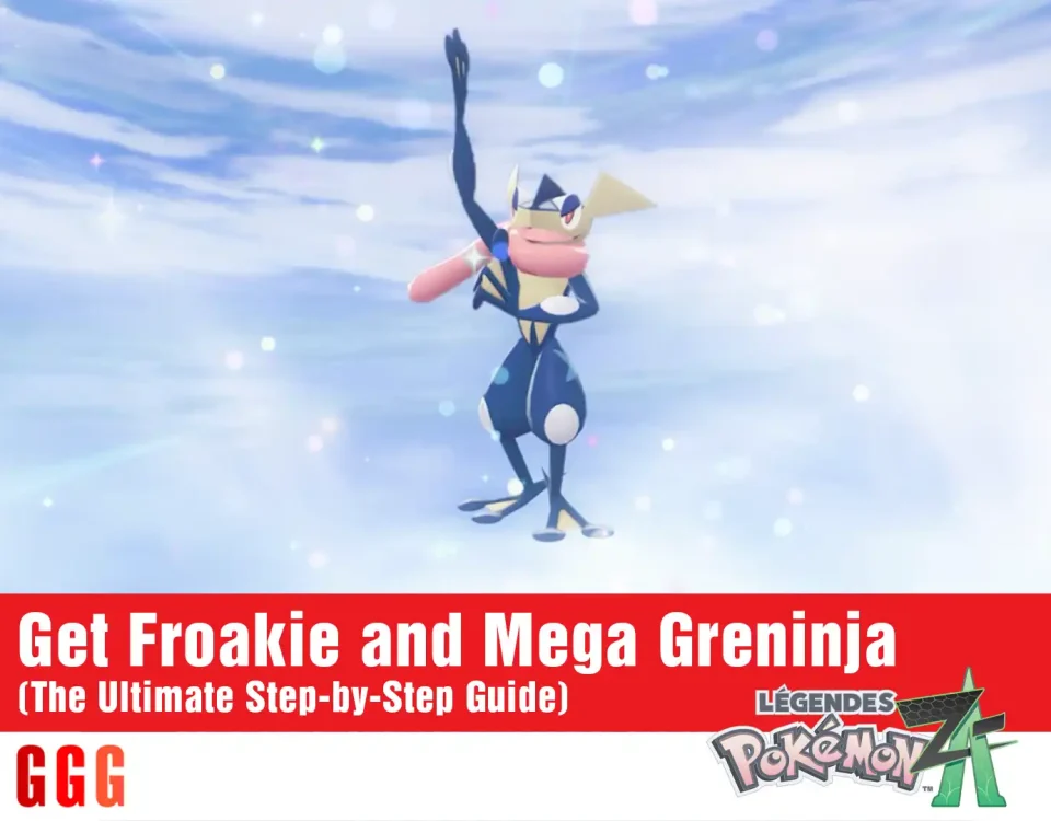 6 Get Froakie and Mega Greninja in Pokémon Legends Z-A