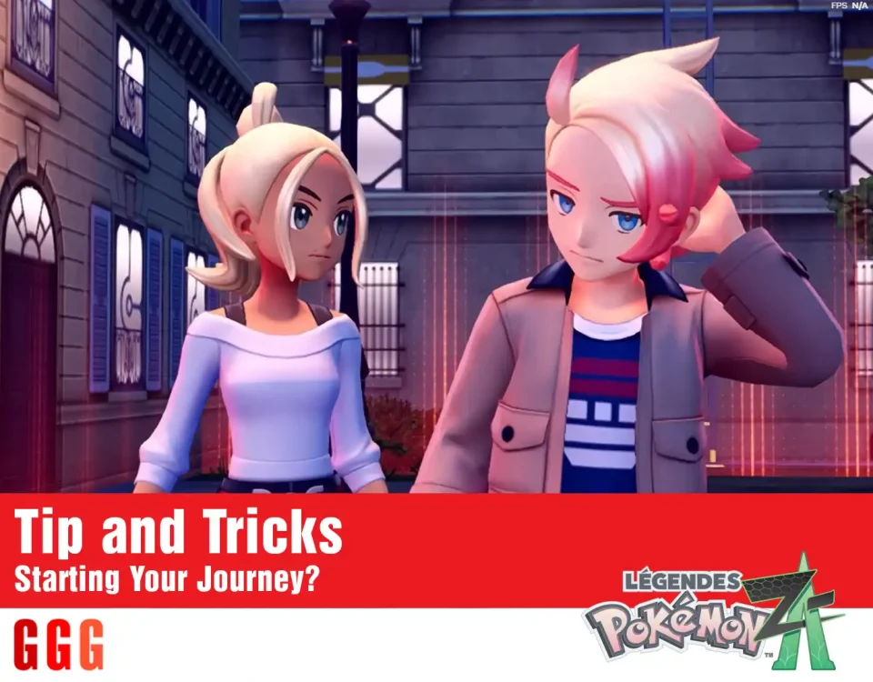 6 Pokémon Legends Z-A tip and tricks