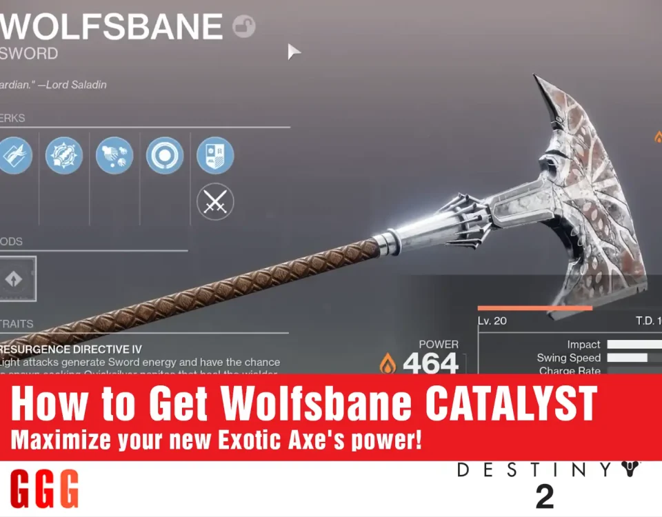 Guardian's Guide: How to Get Wolfsbane CATALYST in Destiny 2 11 8 Get Wolfsbane CATALYST in Destiny 2