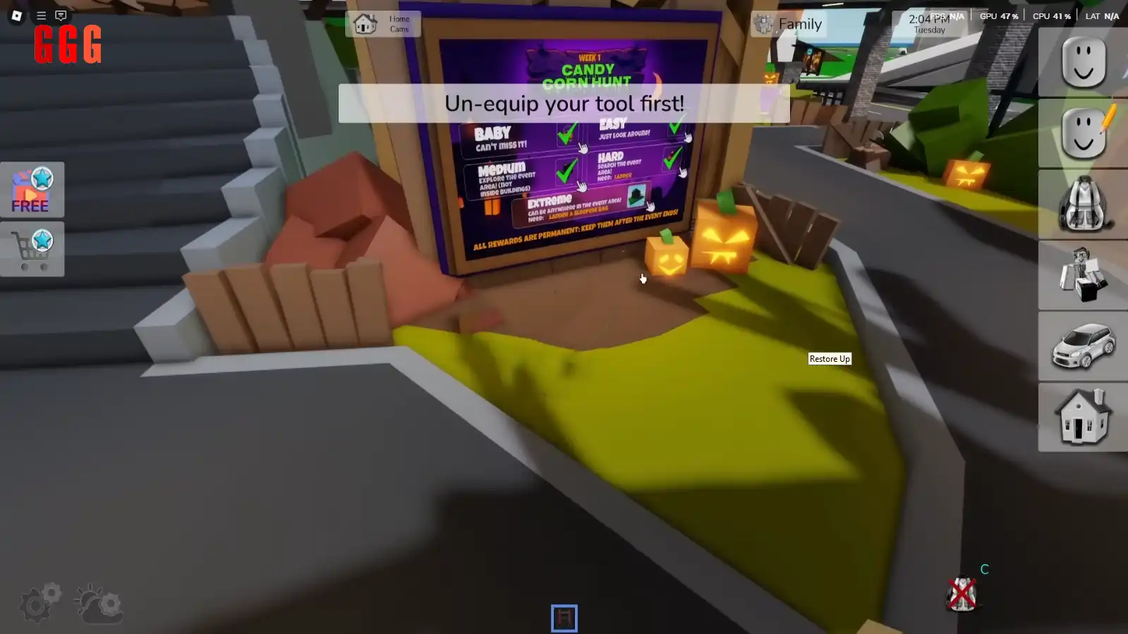CANDY CORN LOCATIONS in Brookhaven