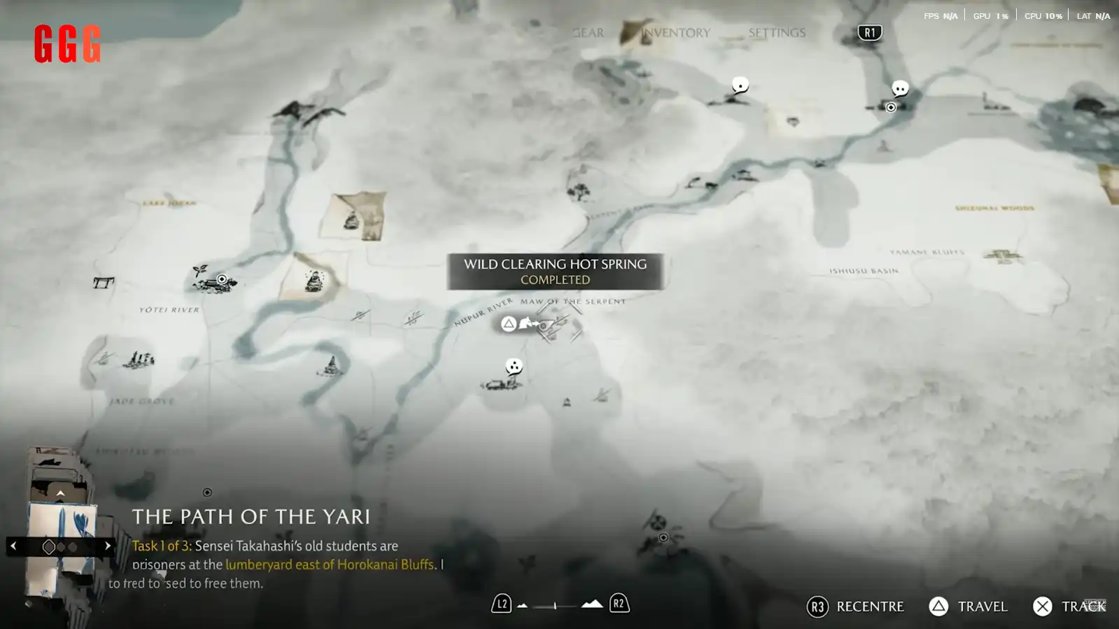 every Hot Spring Location in Ghost of Yotei