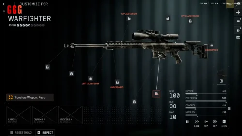 PSR loadout in Battlefield 6