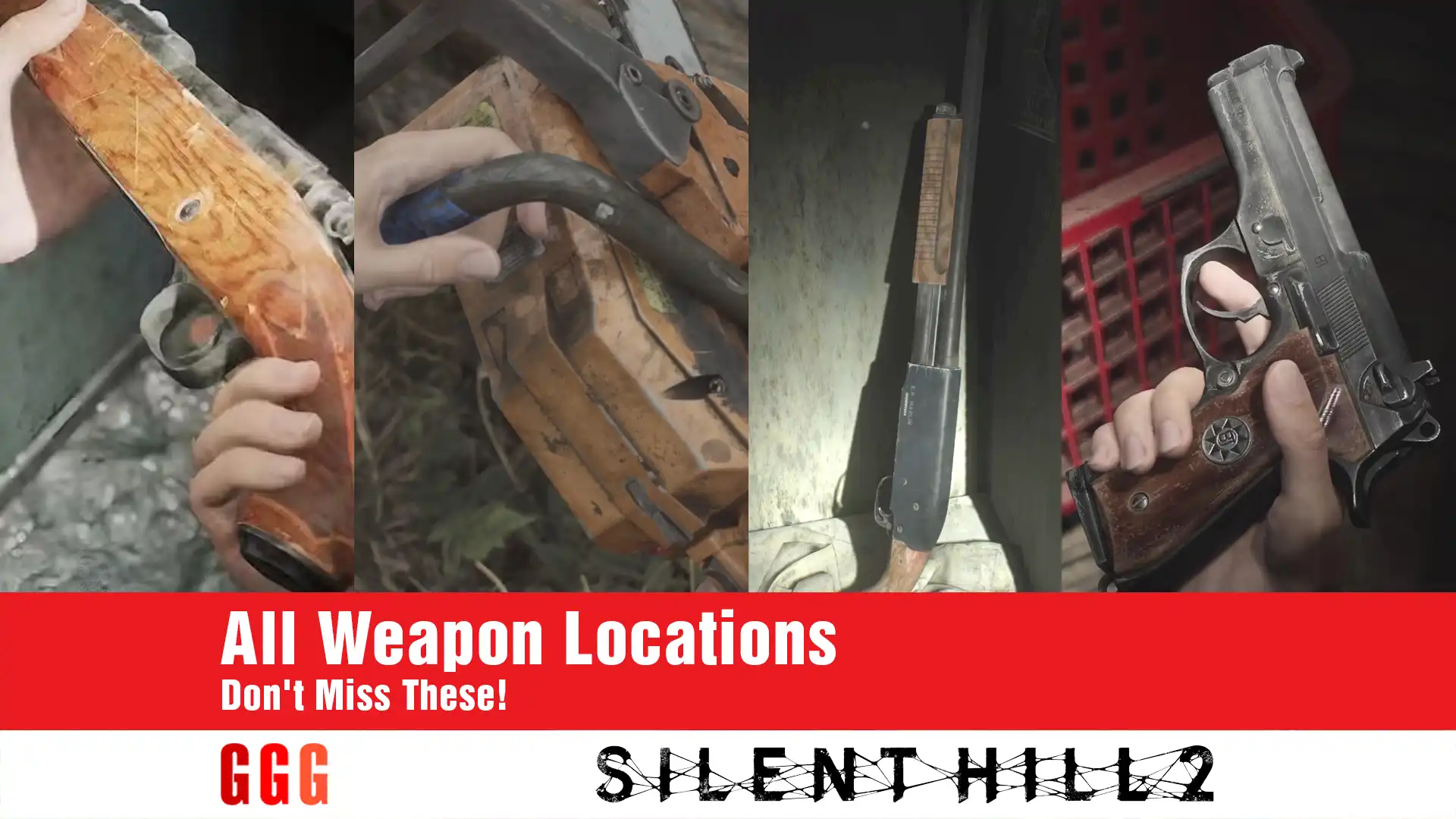 Silent Hill 2 Remake All Weapon Locations