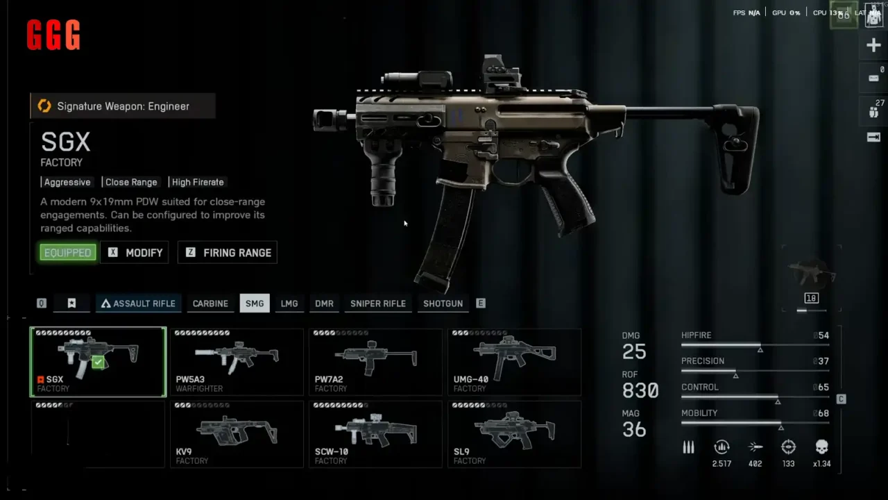 Top 10 Guns in Battlefield 6 SGX
