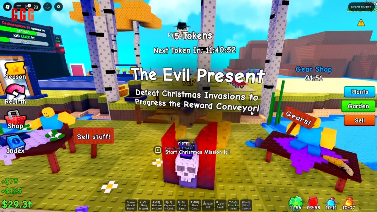 1 CHRISTMAS UPDATE in Plants Vs Brainrots Roblox