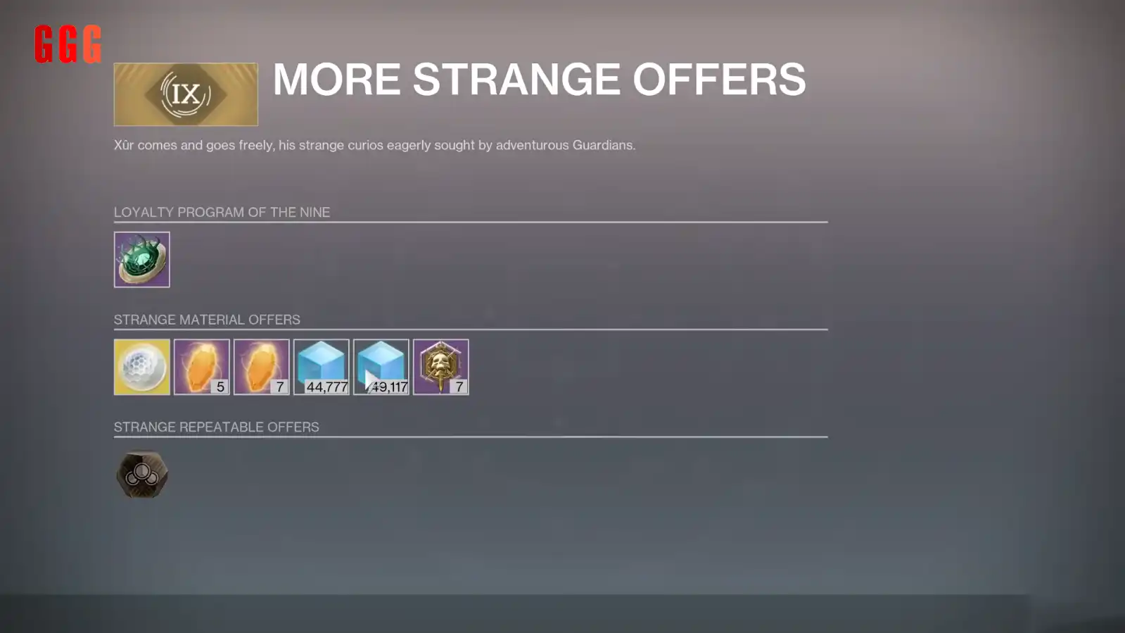 1 Destiny 2 Xur Review Nov 7 25