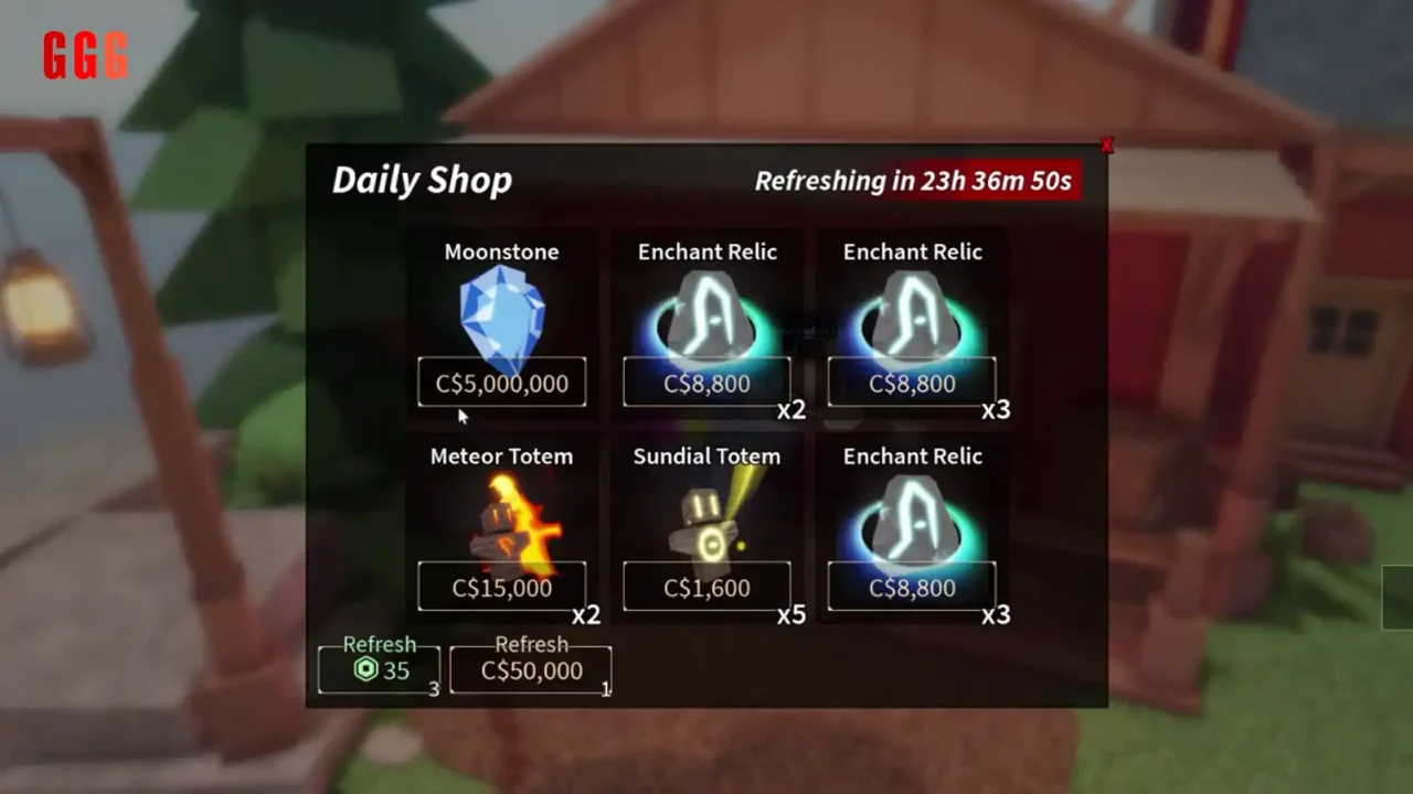 1 GET NATES BLADE ROD in FISCH