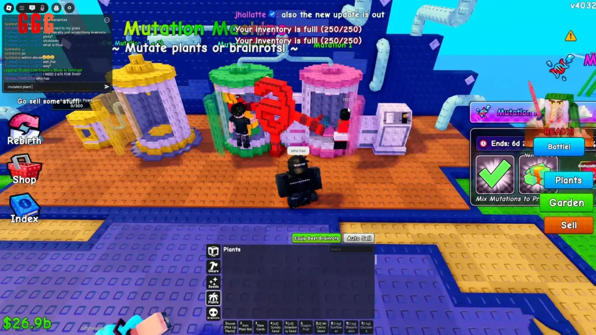 1 MERGE MADNESS UPDATE in Plants Vs Brainrots