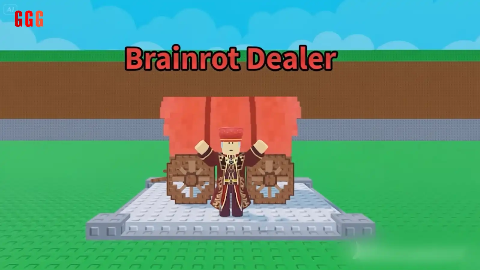 1 The BRAINROT DEALER in Steal A Brainrot