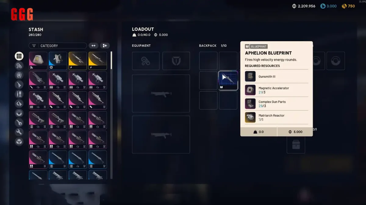 2 Get Legendary Aphelion Blueprint in ARC Raiders