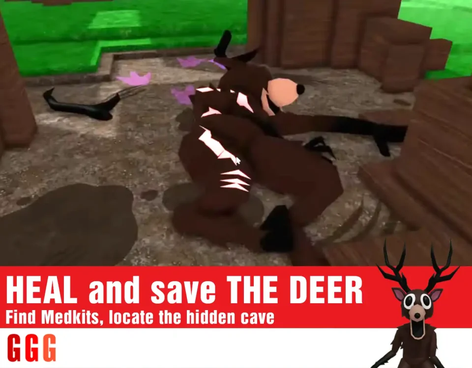 How to HEAL and save THE DEER In 99 Nights In The Forest 15 2 HEAL and save THE DEER In 99 Nights In The Forest