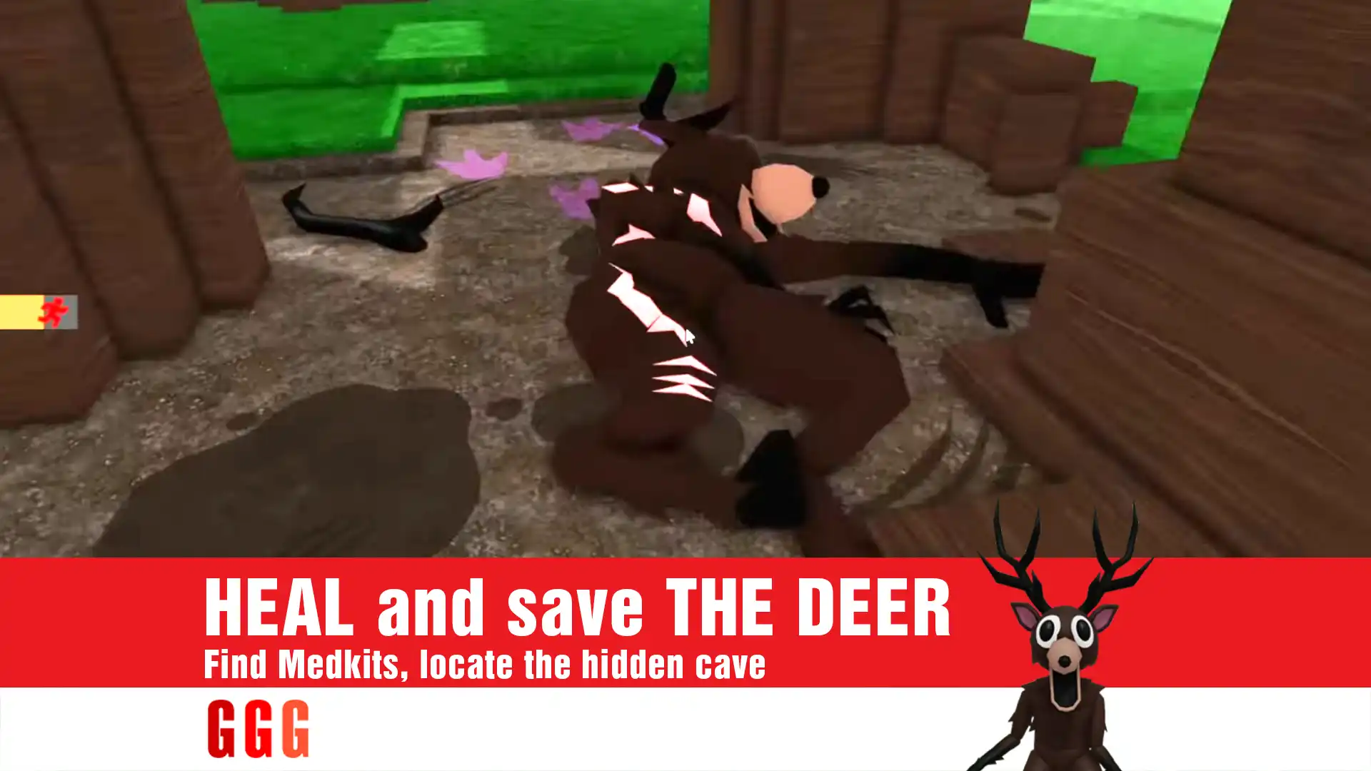 2 HEAL and save THE DEER In 99 Nights In The Forest
