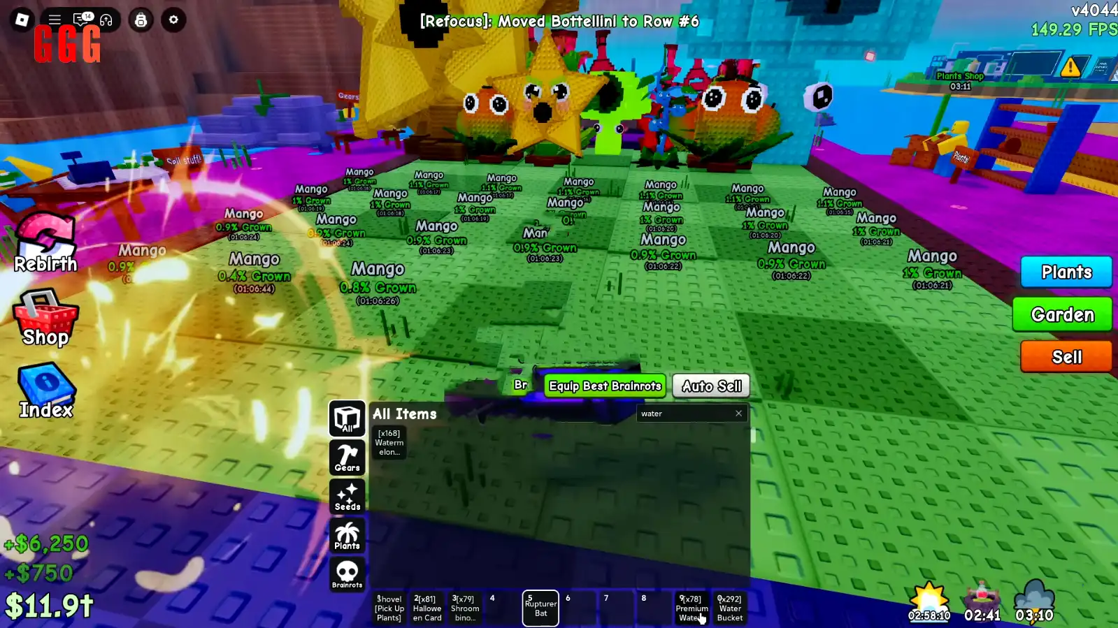 3 get MUTATED Plants in Plants Vs. Brainrots