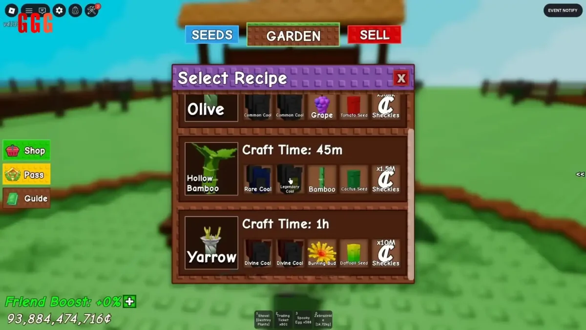 3 SMITHING EVENT UPDATE In Grow A Garden