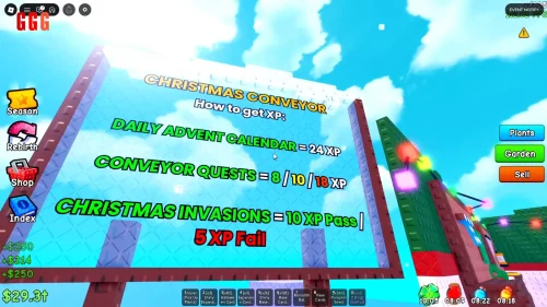 4 CHRISTMAS UPDATE in Plants Vs Brainrots Roblox