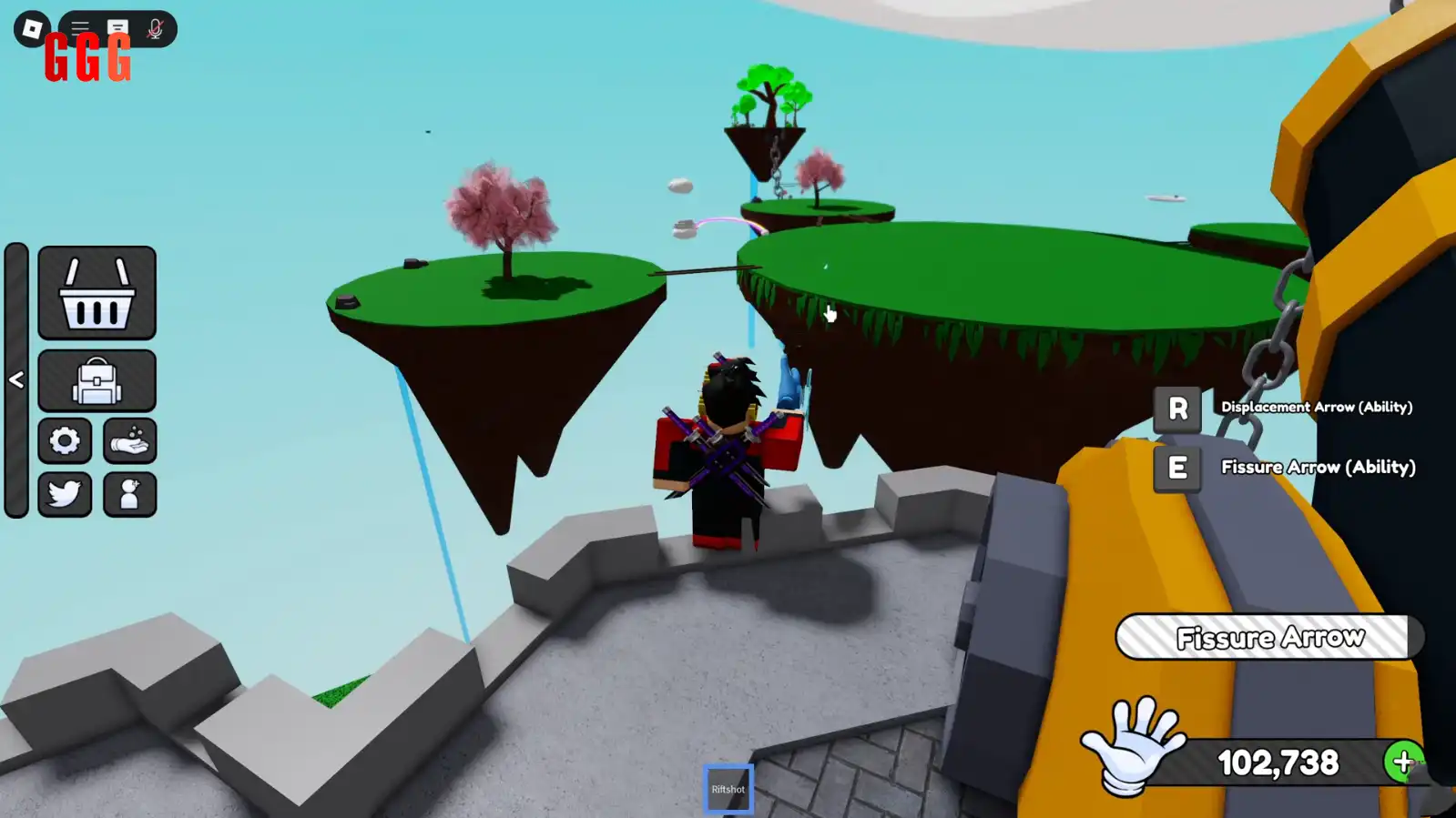 4 GET RIFTSHOT GLOVE in SLAP BATTLES