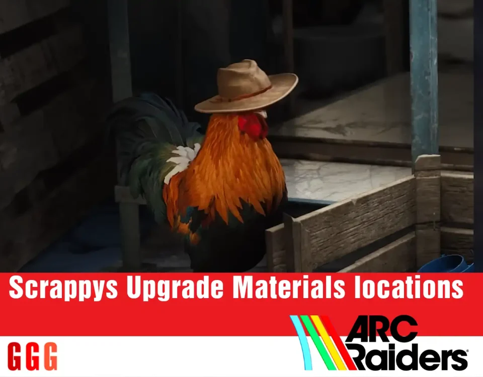 5 Scrappys Upgrade Materials locations in ARC RAIDERS