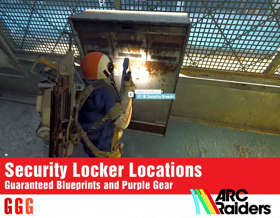 6 Security Locker Locations in ARC Raiders