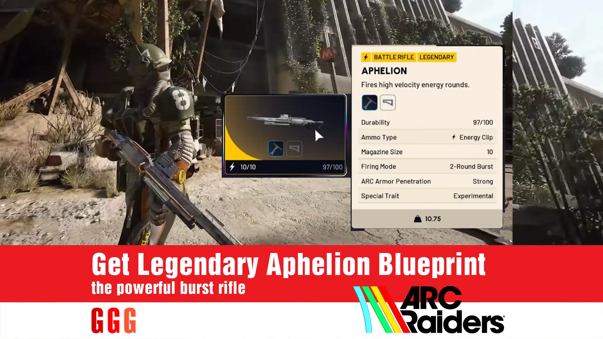 Get Legendary Aphelion Blueprint in ARC Raiders