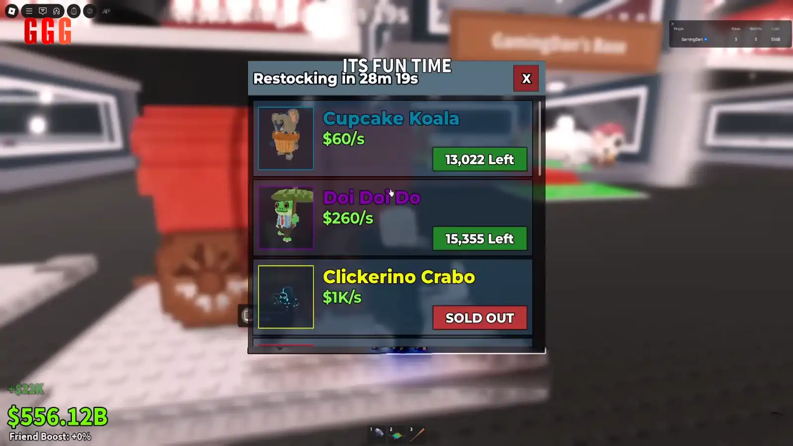 The BRAINROT DEALER in Steal A Brainrot