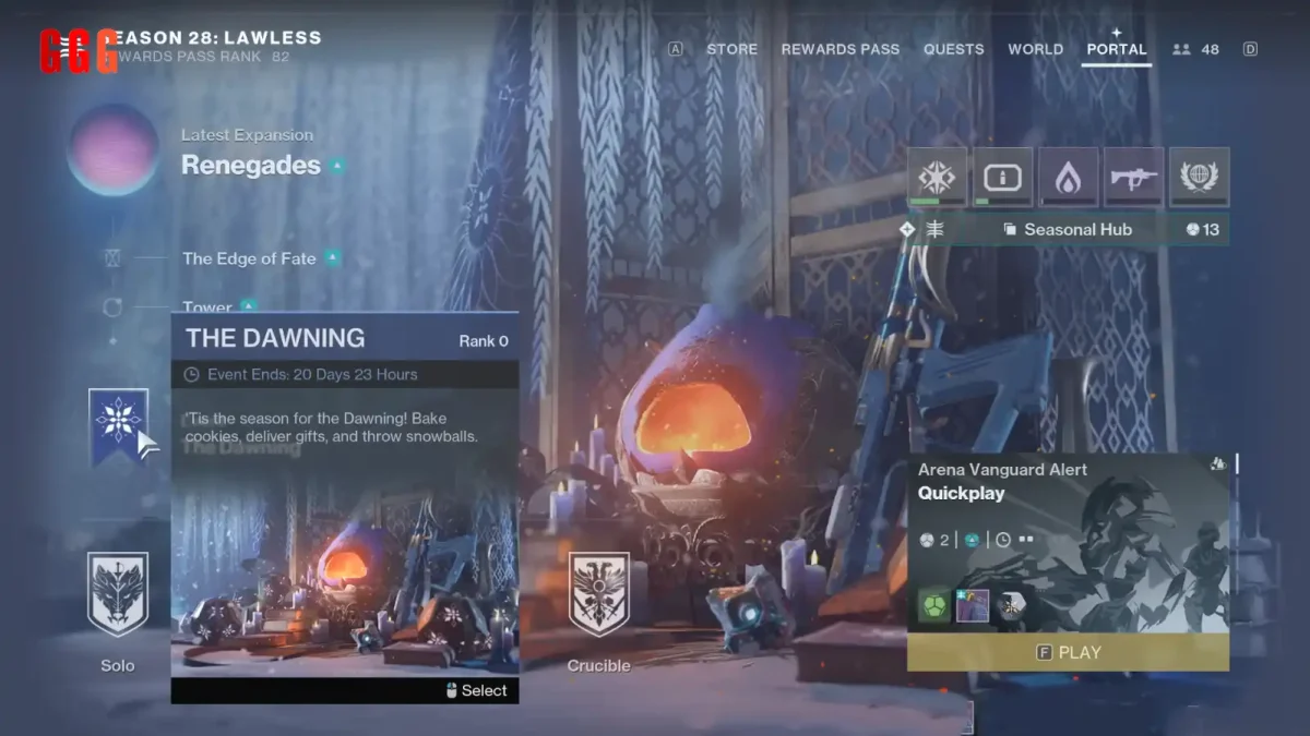 1 Destiny 2 Dawning 2025