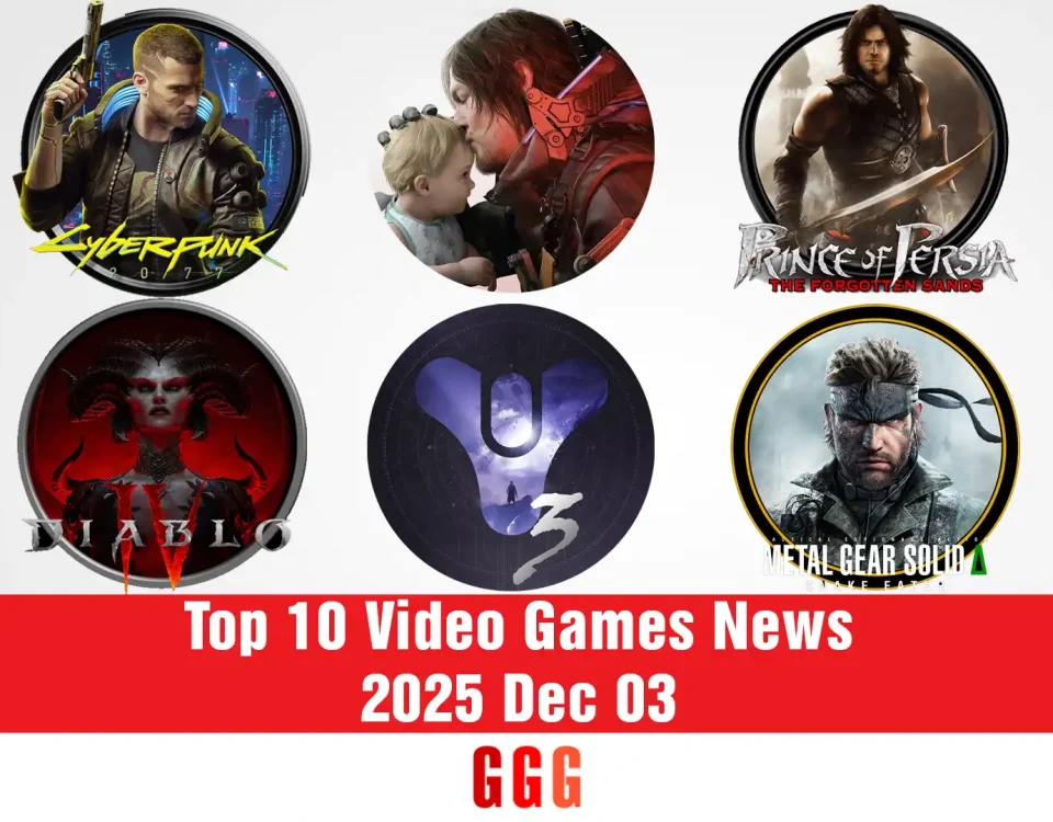 1 top 10 video game news