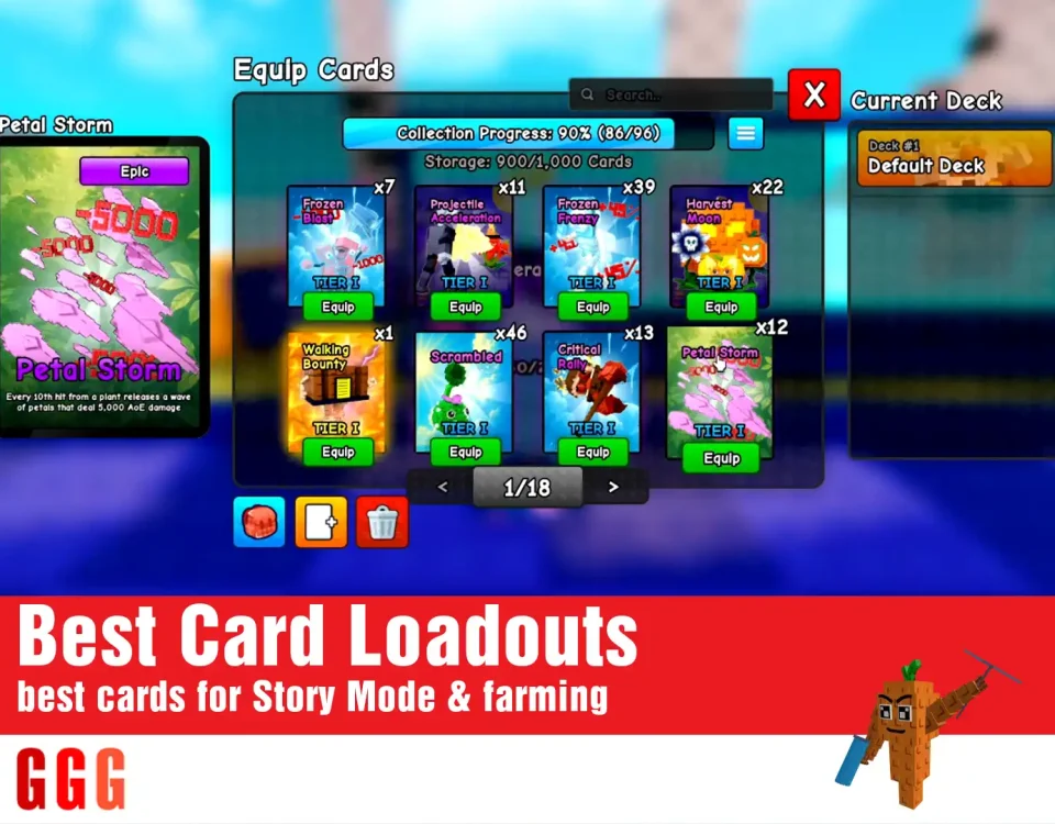 2 Best Card Loadouts in Plants Vs Brainrots