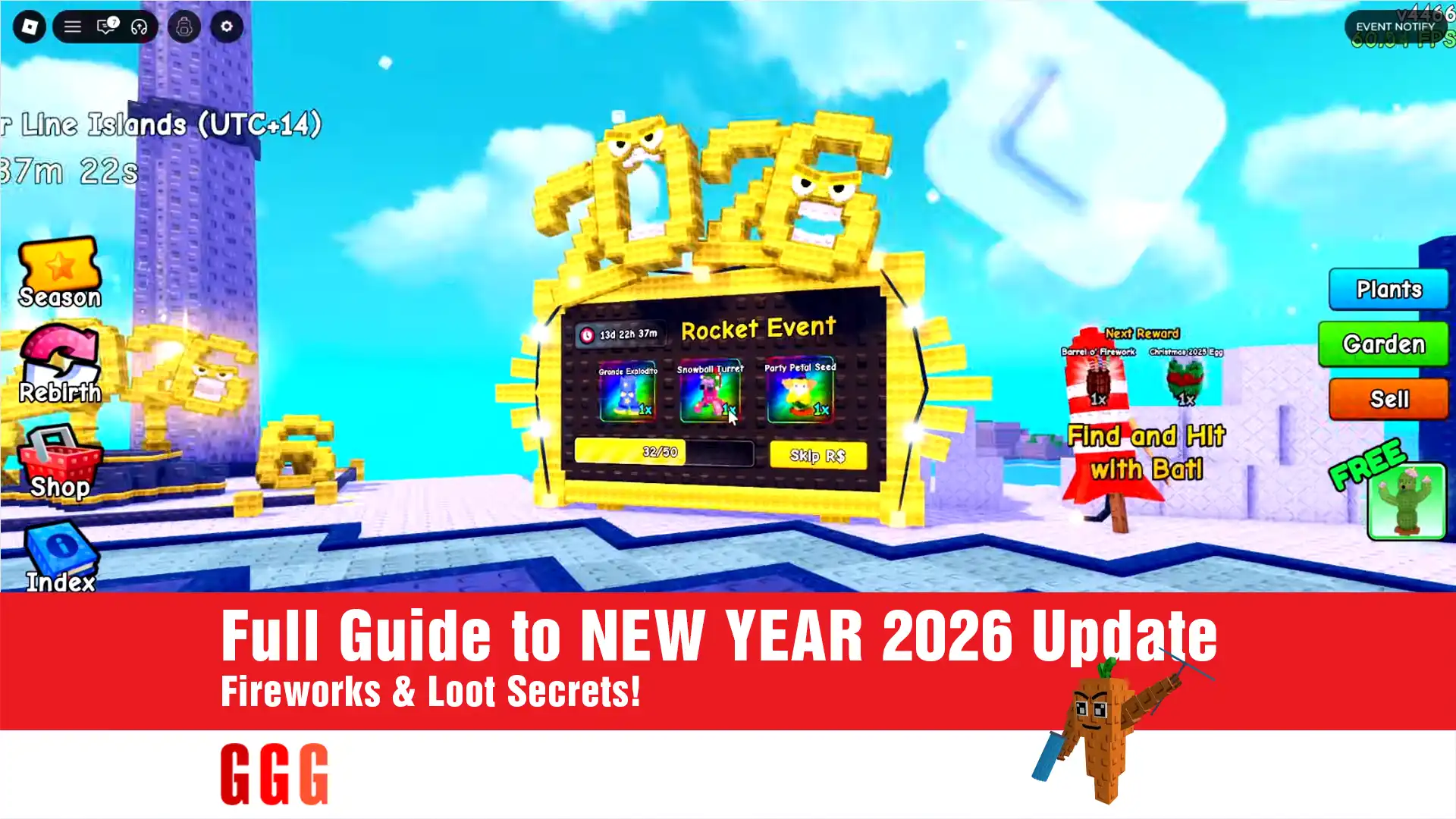 2 NEW YEAR 2026 in Plants Vs Brainrots