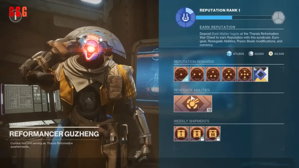 2 pick SYNDICATE in Destiny 2 Renegades