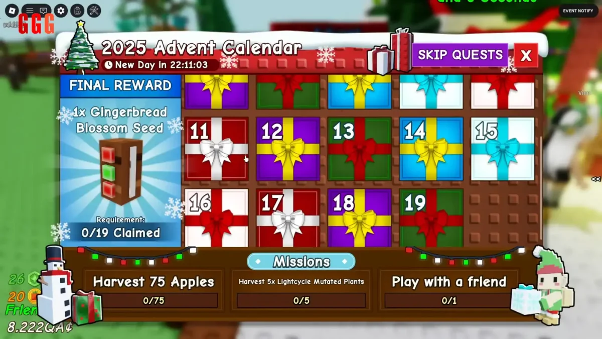 3 CHRISTMAS UPDATE in Grow a Garden