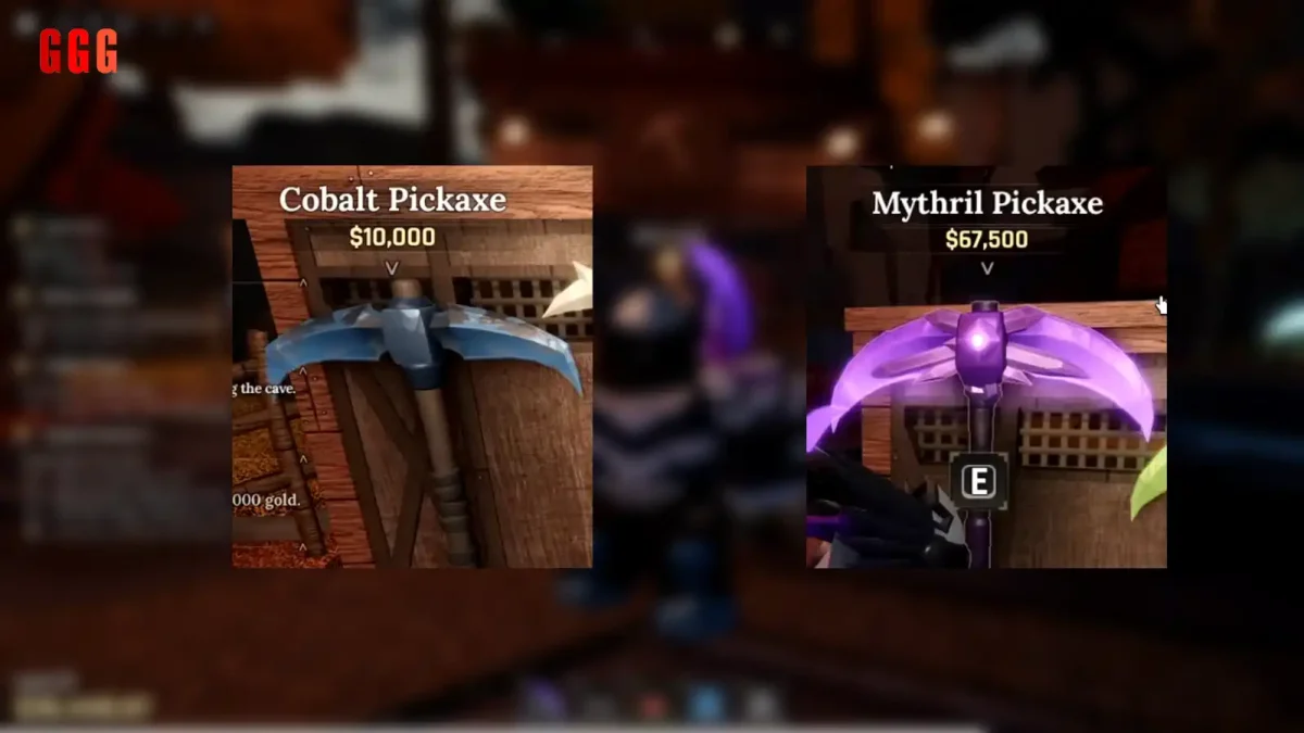 4 best Pickaxe Progression Guide in The Forge